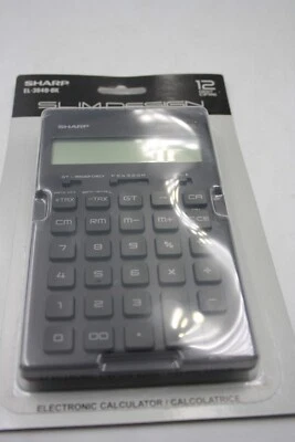 Sharp Business Calculator El-364B-BK-Black- NEW- FREE UK MAINLAND DELIVERY - Image 1 of 3