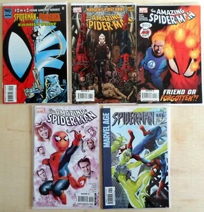NM 9.4 5 Lot SPIDER-MAN FANTASTIC 4 PUNISHER 1st Print BAGGED BOARDED MARVEL - Bild 1 von 1