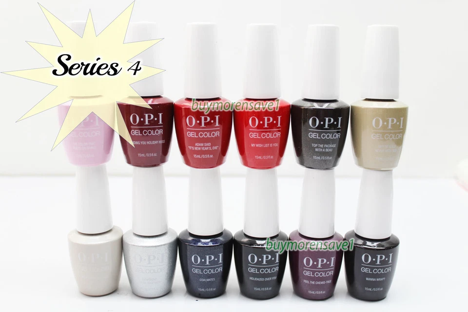 Gel Polish OPI GelColor Soak Off Nail Colours 15ml 0.5oz Choose Any * Series 4 - Image 1 of 1