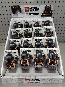 LEGO Star Wars Mandalorian Key Light LED RETAIL DISPLAY Keychain BULK SHIPS NOW! - Picture 1 of 10