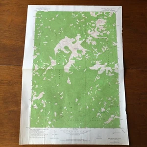 Shellrock Peak Idaho Quadrangle 1962 USGS 7.5 Minute Topographic Map 19x27 - Picture 1 of 8
