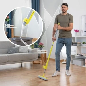 LAVAPAVIMENTI CON SPUGNA 2 IN 1 MOCIO E SPAZZOLONE AUTOSTRIZZANTE - Foto 1 di 8