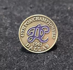 1963 PGA Championship 1" Golf Ball Marker Dallas Athletic Club Jack Nicklaus - Picture 1 of 2
