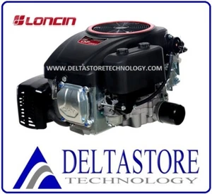 MOTORE LONCIN 4T BENZINA 16.5HP E-START alb. cilindrico 25,4 mm per trattorino - Foto 1 di 5