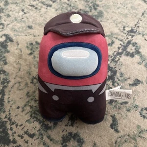 Peluche Toikido Serie 3 Among Us 8" Miner Crewmate nuovo senza etichette - Foto 1 di 5