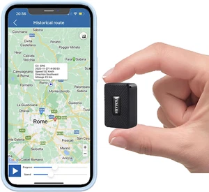 Mini GPS Tracker Real Time Locator No Subscription Small Car Kids Suitcase 1500Mah - Picture 1 of 7