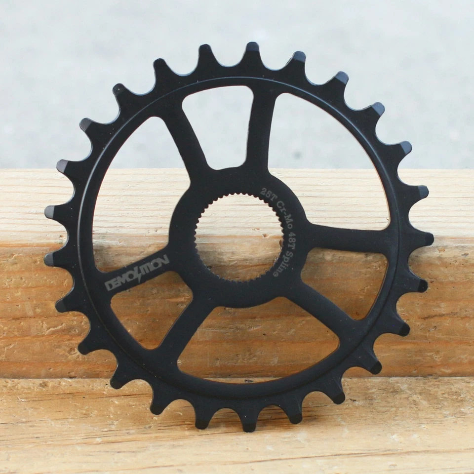 DEMOLITION BMX MUGATU 24mm SPLINE-DRIVE SPROCKET CHROMOLY PRIMO - Image 1 of 1