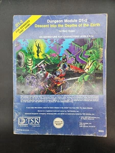 AD&D Descent into the Depths of the Earth Module D1-2 #9059 TSR - Picture 1 of 6