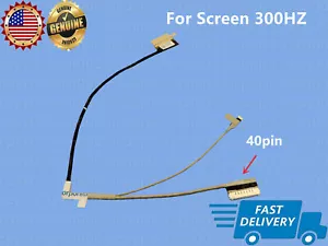 Per ASUS ROG Zephyrus Duo 15 GX550LXS Cavo Schermo Video LCD FHD 300HZ IPS 40pin - Foto 1 di 6