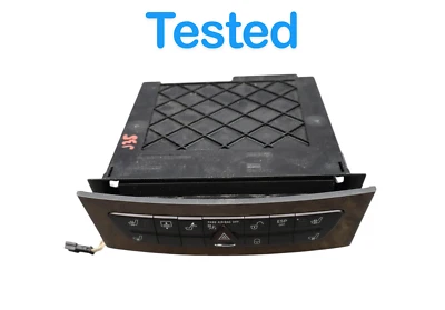 03-09 Panel de control interruptor de peligro madera fabricante original Mercedes W219 CLS63 E63 AMG E350 Foto 1 de 4