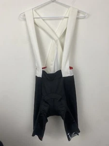Castelli Rosso Corsa Bib Shorts Size S Progetto X2 White Womens Cycling Bike - Picture 1 of 10