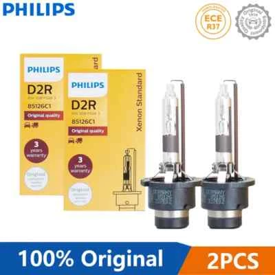 2pcs Philips HID D2R 35W Xenon Standard 4200K Auto Original Headlight Car Bulbs - Image 1 of 4