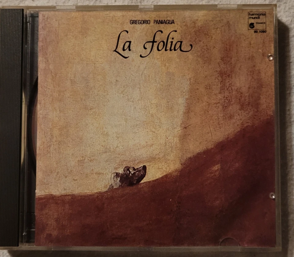 La Folia De La Spagna by Gregorio Paniagua (Harmonia Mundi CD 90.10.50 France) Foto 1 de 4