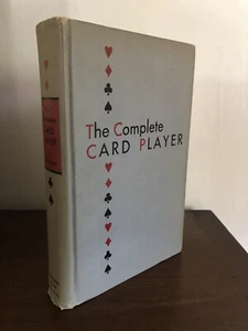 The Complete Card Player (1945) Albert Ostrow 2nd Printing Poker Bridge Rummy - Picture 1 of 11