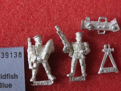 Games Workshop Warhammer 40k Mordian Iron Guard Mortar Team Imperial Guards 1994 - Image 1 of 2