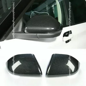 For Ford Explorer 2020-21 ABS Carbon Fiber Rearview Side Mirror Frame Cover Trim - Bild 1 von 5