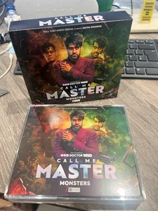 DOCTOR DR WHO BIG FINISH 3 x CD BOXSET CALL ME MASTER VOL 2 - MONSTERS - Picture 1 of 1