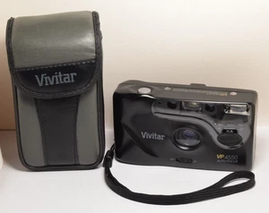 Vivitar VP4550 35mm Compact Point & Shoot Camera With Case - Tested & Working - Picture 1 of 2