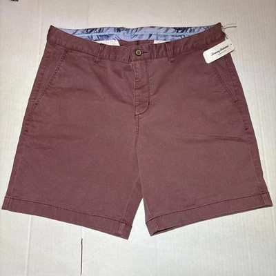 Tommy Bahama Pantalones Cortos Para Hombre Talla 36 Cereza Boracay Elastizados Chino Frente Plano NUEVO Foto 1 de 4