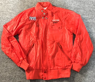 Винтажная куртка Chrysler Motors маленький Indianapolis 500 Dodge официальный грузовик 1987 - Изображение 1 из 4