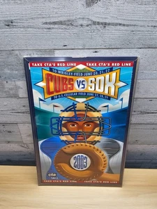 2003 CHICAGO CUBS VS. CHICAGO WHITE SOX INTERLEAGUE PLAY POSTER - Picture 1 of 6