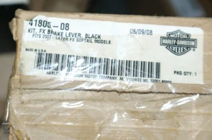 Genuine Harley Davidson FX BLACK Brake lever 41805-08 - Picture 1 of 1