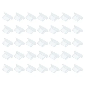 50pcs Phone Micro USB Port Plugs Covers Dust Protector for Micro USB End, Clear - Photo 1 sur 4