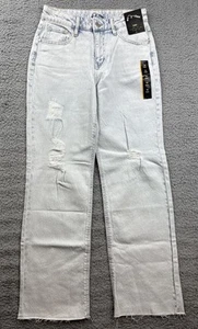 Art Class Girl's Size 14 High Rise Baggy Wide Leg Jeans Light Wash - Picture 1 of 7