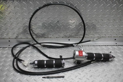 Honda Sabre VT1300CS 2010 interruptor de barra derecha/cables de embrague del acelerador/empuñaduras Avon Foto 1 de 4