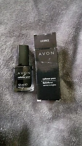 AVON ~ Nailwear Pro+ ~ Nail Enamel licorice - Picture 1 of 3