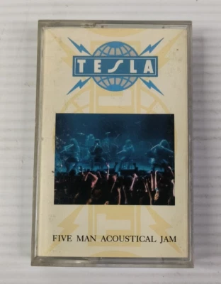 Tesla, Five Man Acoustical Jam, Cassette Tape 1990 Foto 1 de 4