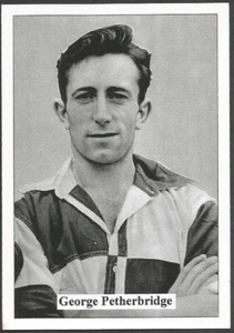 POPULAR 1950'S FOOTBALLERS-1ST SERIES- #15-BRISTOL ROVERS-GEORGE PETERBRIDGE - Picture 1 of 2