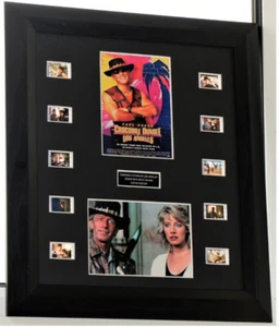 Crocodile Dundee in Los Angeles  MOUNTED FILM CELLS DISPLAY - Picture 1 of 2