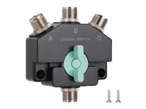 CO301 Antennenschalter Heavy Duty Koaxial SO239 DC-800MHz 3 Positionen Breitband - Picture 1 of 15