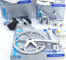 Campagnolo 9 Speed Athena TRIPLE GROUP shifters  Brakes CRANKSET NOS