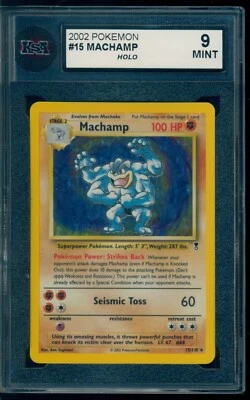 Pokemon Legendary Collection #15 2002 Machamp Holo KSA 9 como nuevo Foto 1 de 2