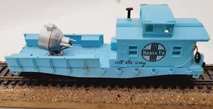 Santa Fe All the Way Caboose with Spotlight HO Scale Blue - Picture 1 of 6