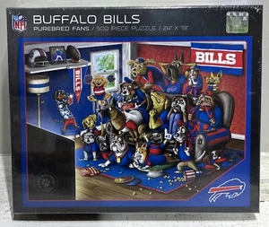 Buffalo Bills Purebred Fans 500 Piece Puzzle NFL.com, New/Sealed 24”x18” - Picture 1 of 4