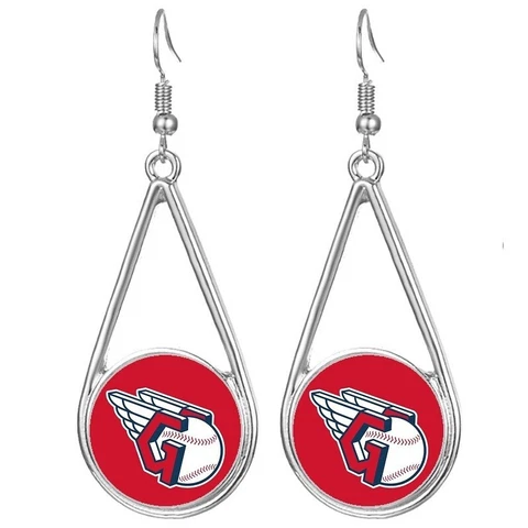 Cleveland Guardians Womens Silver Drop Dangle Earrings w Gift Pkg D29 Cover