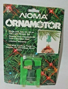 NOMA Ornamotor - Vintage 1989 - Rotates/Turns Christmas Tree Ornaments - Spinner - Picture 1 of 8