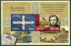 2004 Australia 150th Anniversary Of Eureka Stockade Mini Sheet MNH, Clean - Picture 1 of 1