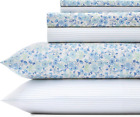 Laura Ashley Home - Percale Collection - 6-Piece Percale Weave Sheet Set - 100% 