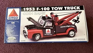 Gearbox 1/24 1953 Ford F-100 Citgo Tow Truck Bank! - Picture 1 of 10