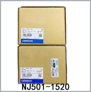 New In Box Original Omron NJ501-1520 CPU Unit Module NJ501-1520 - Picture 1 of 4