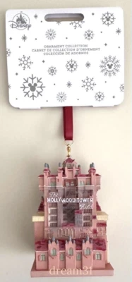 Nuevo con etiquetas Walt Disney World Hollywood Tower Hotel Atracción Adorno de Navidad Foto 1 de 2