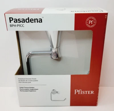 Pfister Пасадена полированный хром туалетная бумага ткани держатель BPH-P1CC - Изображение 1 из 4