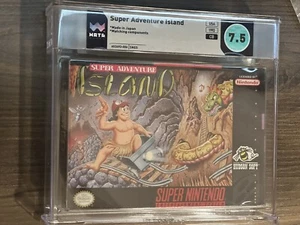 Super Adventure Island SNES - WATA GRADED 7.5 CIB - Picture 1 of 2