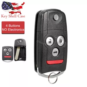 For Acura TSX TL 2007 2008 2009 2010 2011 2012 2013 2014 Remote Key Fob Shell 4B - Bild 1 von 8
