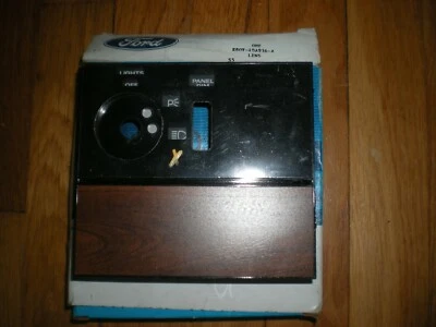 NOS 1988 1989 Lincoln Continental Headlamp Switch Plate E8OY-10A936-A - Image 1 of 4