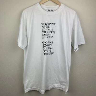 Camiseta de Colección Joseph Ribkoff Para Mujer Camisa Gráfica Grande Nadie Me Conoce M3 Foto 1 de 4